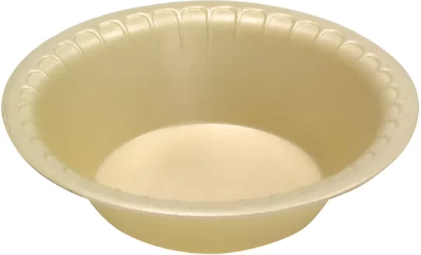 Shah Packaging Inc.  - Beige Round 30 Oz Foam Bowl, 450/Cs - YTK500300000