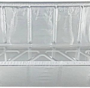 Shah Packaging Inc.  - 1/3 Size Shallow Steam Table Aluminum Foil Pan, 200/Cs