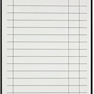 Shah Packaging Inc.  - 15 Lines 1 Part Green Guest Checks - DIRG3632