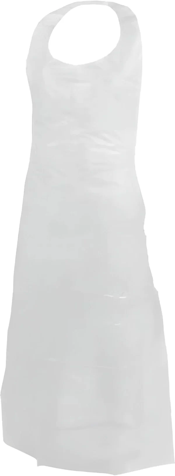 Shah Packaging Inc. - White Disposable Plastic Aprons - 021-DA-46W-I