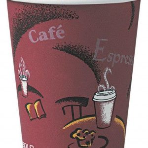 Shah Packaging Inc. - 10 Oz Printed Diamond Beverages Paper Cup - 410T-157129