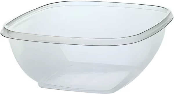 Shah Packaging Inc. - 160 Oz Clear Square Catering Bowls, 50/Cs - 14160B50
