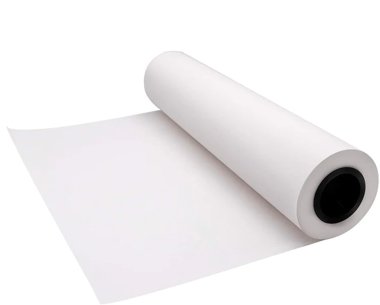 Shah Packaging Inc. - #40, 18" x 1000 ft White Butcher Paper Wrap - 6187004
