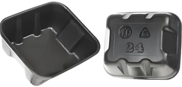 Shah Packaging Inc. . - #24 22.8" x 33.7" x 10.1" Black Foam Tray, 250/cs - 87823