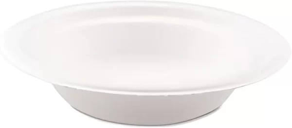 Shah Packaging Inc. . - 6.4 x 6.4 x 1.4", 12 Oz Chinet Paper Bowl, 1000/cs - 22023