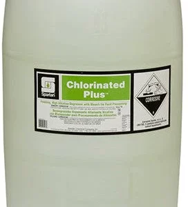 Shah Packaging Inc. - Chlorinated Plus 55 Gallon Food Production Sanitation Cleaner - 307455C