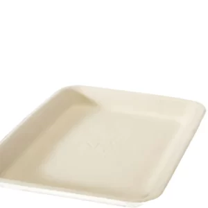 Shah Packaging Inc. . - #2 Sho-Pak Pulp Produce Bagasse Tray, 500/cs - 44503