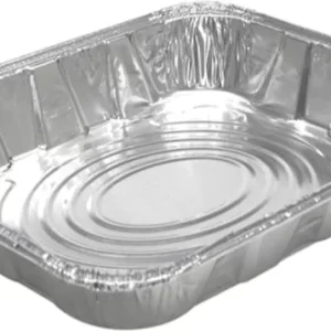 Shah Packaging Inc.  - Half Size Medium Depth Aluminum Steam Table, 100/Cs - Y6112H