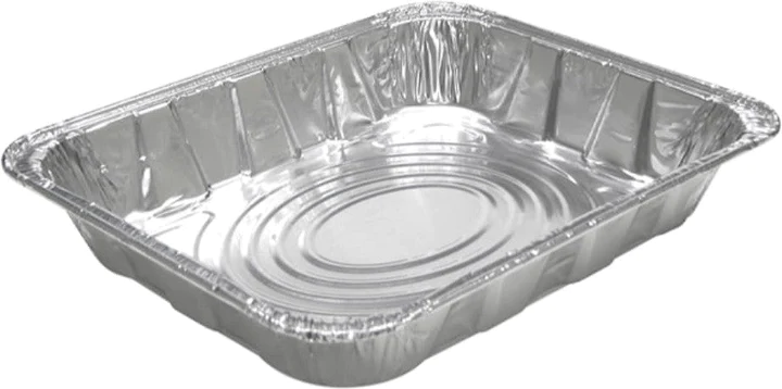 Shah Packaging Inc. - Half Size Medium Depth Aluminum Steam Table, 100/Cs - Y6112H