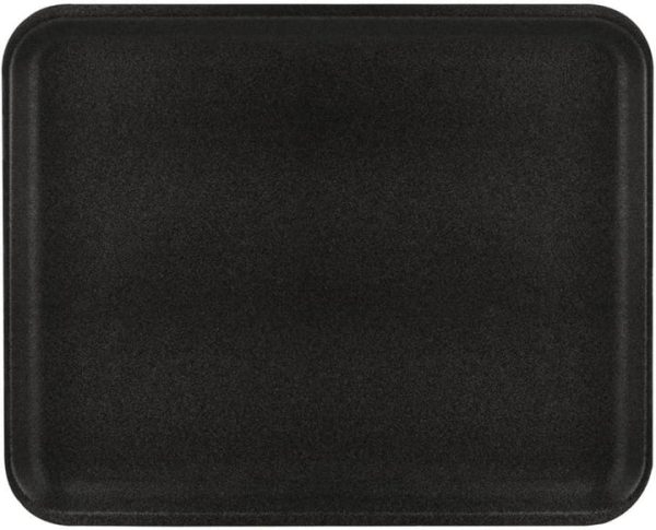 Shah Packaging Inc. . - 10 x 8 x 0.5", 38/8S Black Foam Tray, 500/Cs - 87808