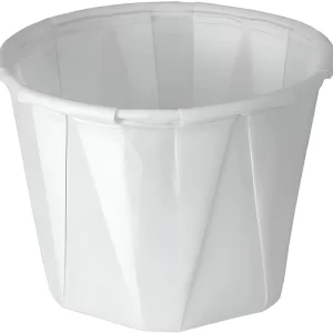 Shah Packaging Inc. - 1 Oz Solo White Paper Portion Cups, 250/Cs - 100-2050