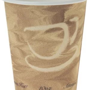 Shah Packaging Inc. - 10 Oz Solo Mistique Paper Hot Cups, 1000/Cs - 370MS-0029
