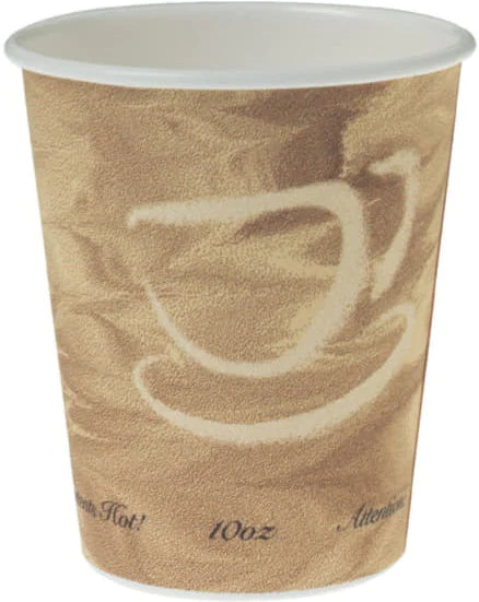 Shah Packaging Inc. - 10 Oz Solo Mistique Paper Hot Cups, 1000/Cs - 370MS-0029