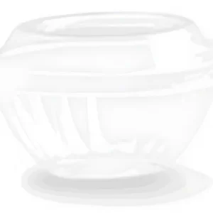 Shah Packaging Inc. - 12 Oz Clear Plastic Plastic Bowl with Lids Combo, 200/cs - D771200S