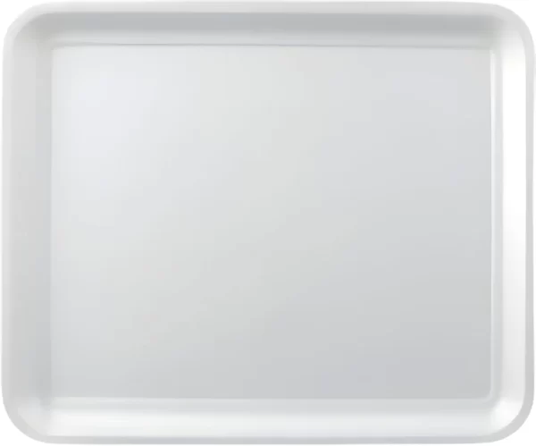 Shah Packaging Inc. . - 10 x 8 x 0.5", 38/8S White Foam Meat Packaging Trays, 500/Cs - 88136