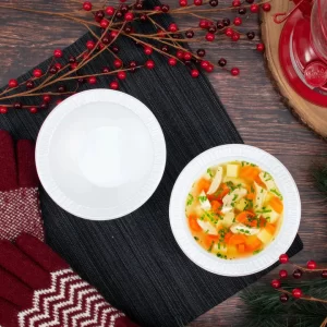 Shah Packaging Inc. - 12 Oz White Foam Bowls, 1000 Per Case - 12BWWC