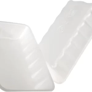 Shah Packaging Inc. . - 10.25 x 6 x 2", 10K White Foam Tray, 250/Cs - 88141