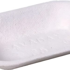 Shah Packaging Inc. . - 5 x 3.25 x 0.75", #25 Savaday Natural Food Pulp/Chip Trays, 1000/Cs - 21526