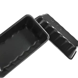 Shah Packaging Inc. . - 10.38 x 5.63 x 2", 10K Black Foam Tray, 250/Cs - 87847