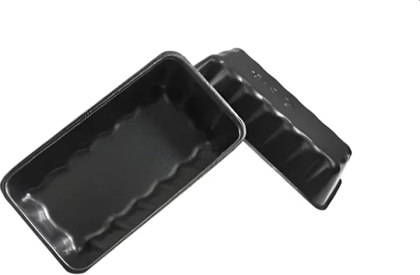 Shah Packaging Inc. . - 10.38 x 5.63 x 2", 10K Black Foam Tray, 250/Cs - 87847