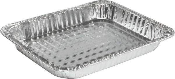 Shah Packaging Inc. - Medium Full Aluminum Steam Table Pan, 50/Cs - 4020-70