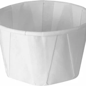 Shah Packaging Inc. - 3.25 Oz Solo White Paper Portion Cups, 250/Cs - 325-2050
