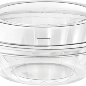Shah Packaging Inc. - 16 Oz Clear Plastic Bowls with Lids Combo, 200/cs - D771600S
