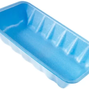 Shah Packaging Inc. . - 10.38" x 5.63" x 2" Blue Foam 10K Tray, 250/Cs - 88046