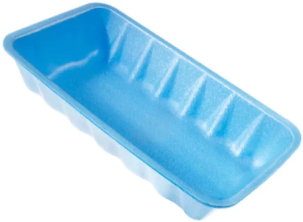 Shah Packaging Inc. . - 10.38" x 5.63" x 2" Blue Foam 10K Tray, 250/Cs - 88046