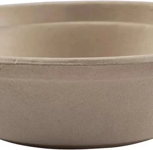 Shah Packaging Inc.  - 32 Oz Tan Compostable Bowl, 4/75/Pk - TB-32