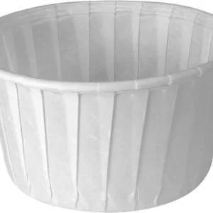 Shah Packaging Inc. - 5.5 Oz Solo White Paper Portion Cups, 250/Cs - 550-2050