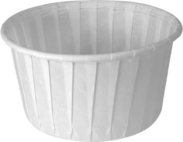 Shah Packaging Inc. - 5.5 Oz Solo White Paper Portion Cups, 250/Cs - 550-2050