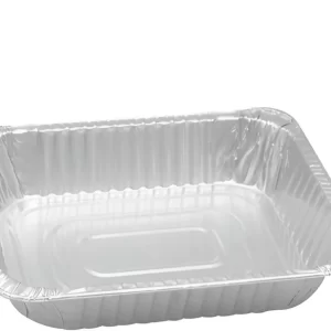 Shah Packaging Inc.  - 12.75" x 10.37" x 2" Novelis Half Steam Table Foil, 100/Cs - 45544B