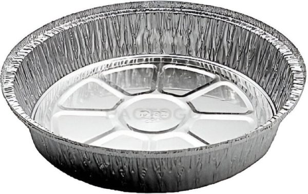 Shah Packaging Inc. - 9" Durable Round Foil Container, 500/Cs - 290-30-500