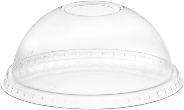 Shah Packaging Inc. - Clear Dome Lid Fits with 16-24 Oz PET Cups, 1000/Cs - ADL626