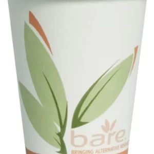Shah Packaging Inc. - 12 Oz Solo Bare Eco-Forward Paper Hot Cups, 1000/cs - 412RCN-J8484
