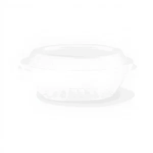 Shah Packaging Inc. - 24 Oz Clear Plastic Bowls with Lids Combo, 100/cs - D772400SP
