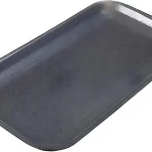 Shah Packaging Inc. . - 10.75 x 5.75 x 0.25", 10S Black Foam Trays, 500/Cs - 87810