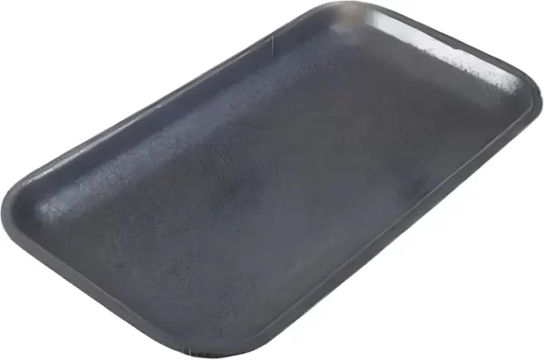 Shah Packaging Inc. . - 10.75 x 5.75 x 0.25", 10S Black Foam Trays, 500/Cs - 87810