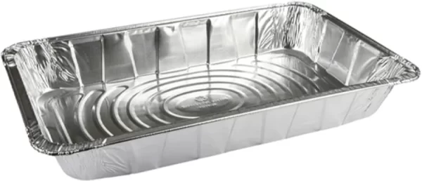 Shah Packaging Inc.  - Full Size Deep Aluminum Steam Table Pan, 40/Cs - Y6050XH