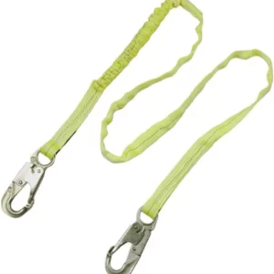 Shah Packaging Inc.  - 4 Feet North Durabilt Shock Absorb Lanyard with Double Snap Lock Hooks - 022-FPD29811/4