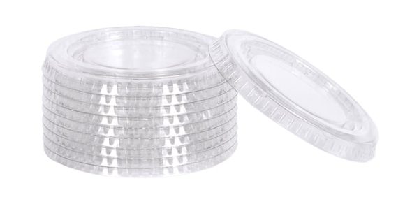 Portion Cup lid 1 OZ (20x125/cs)