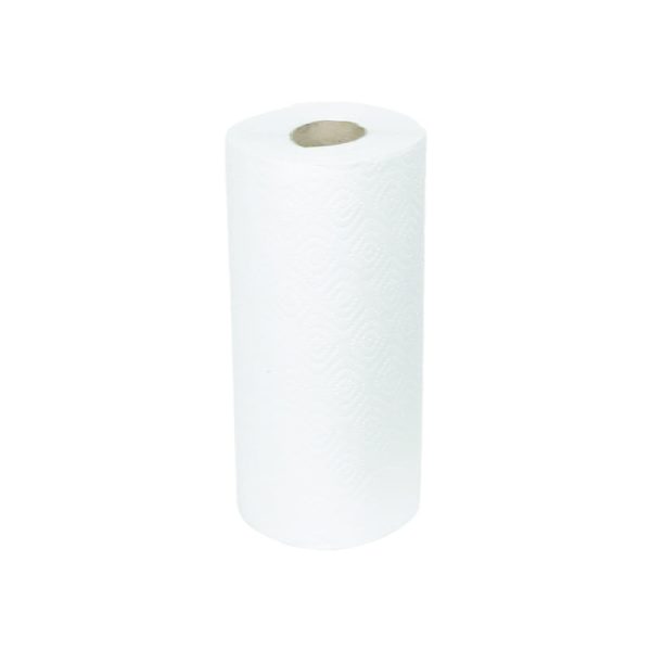 Kitchen Roll Towel White 80 Sheets (24 rolls/cs)