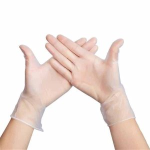 Vinyl Gloves Large With Powder - 100/box