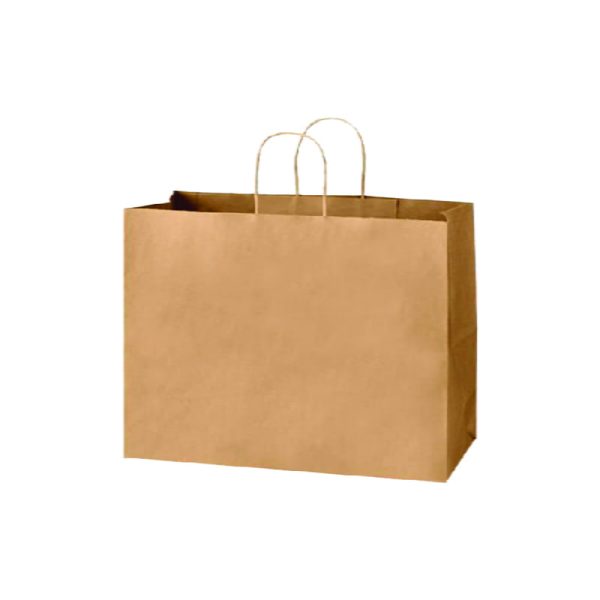 Sac Papier Poignée Torsadée 16''x6''x12'' (250/cs)