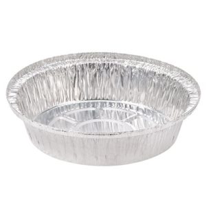 Aluminum Round Container 9in (4x125cs)
