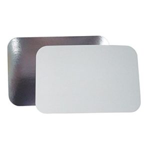 Laminated Lid for 1Lb Oblong (100/CS) (Mi-Ma Pack)
