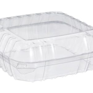 Contenant Clair Refermable 8''x8'' (200/cs)